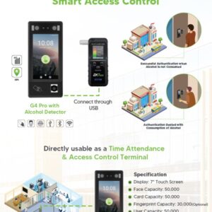 Alcohol Detection-Enabled Smart Access Control